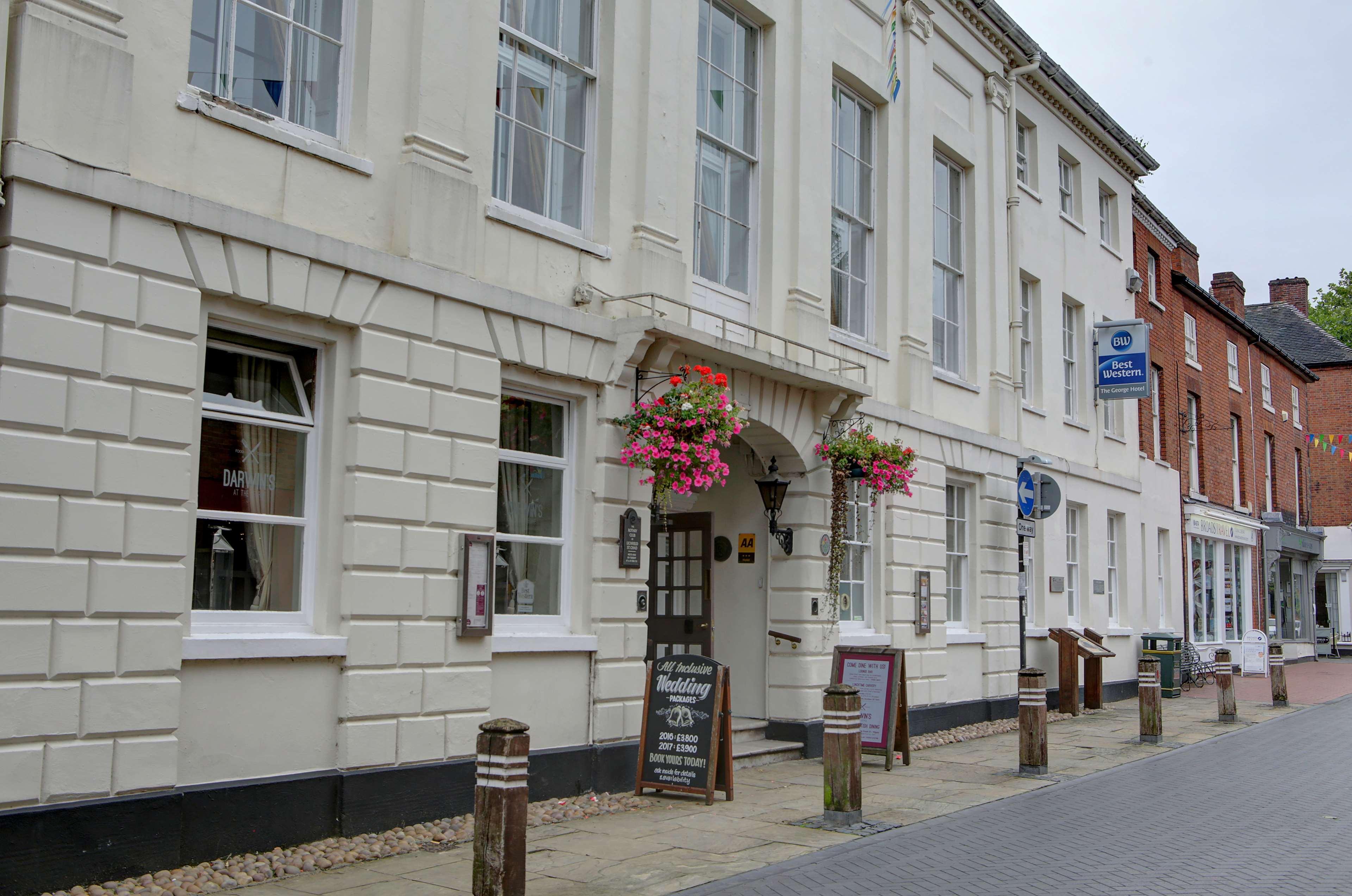 Best Western Lichfield City Centre The George Hotel Exterior foto